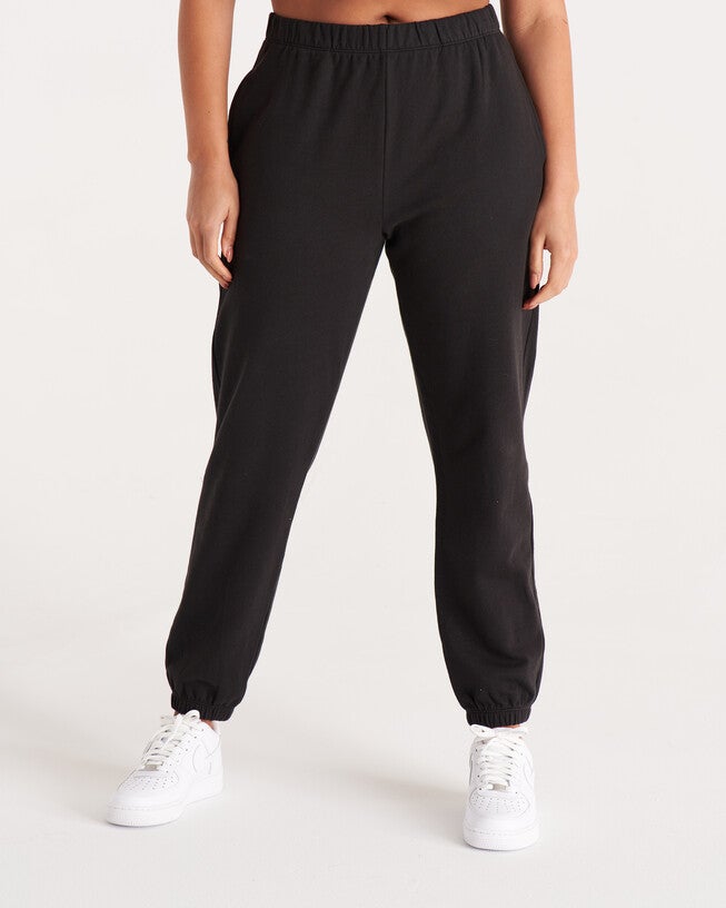 The Sweat Pant, Vintage Black / Black, hi-res image number 0