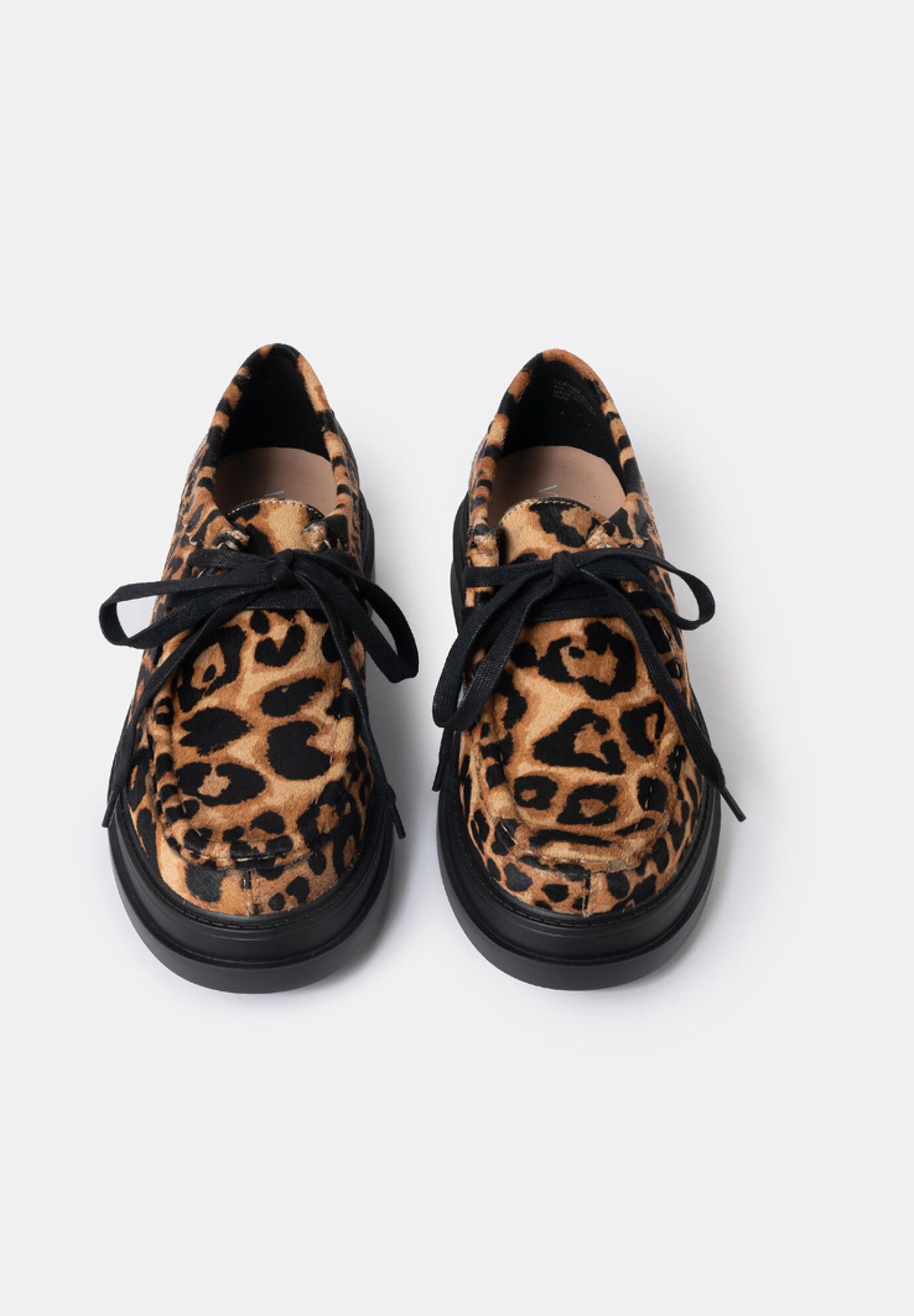 Marnie Lace-Up Moccasins, Leopard Print / see-description, alternate image number 3