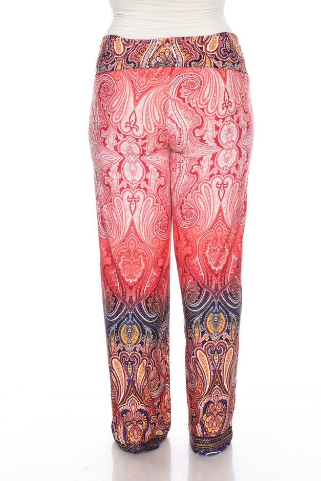 Printed Palazzo Pants, , alternate image number 9