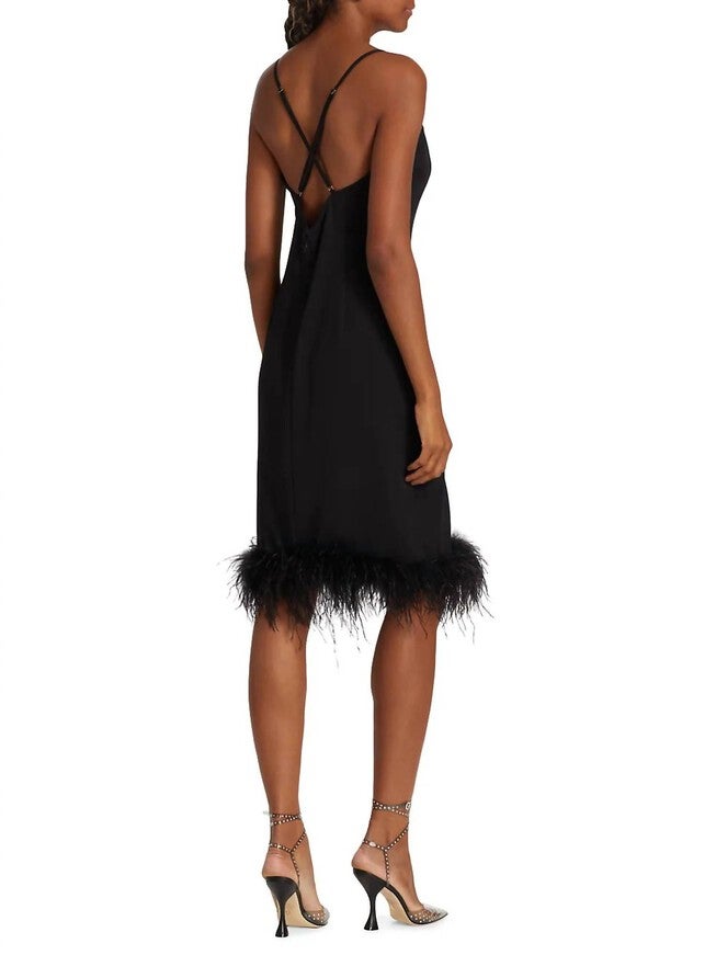 MARIANNA DRESS IN BLACK, , alternate image number null