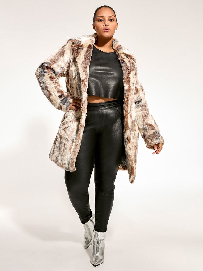 ALEXA FUR JACKET, , alternate image number 6