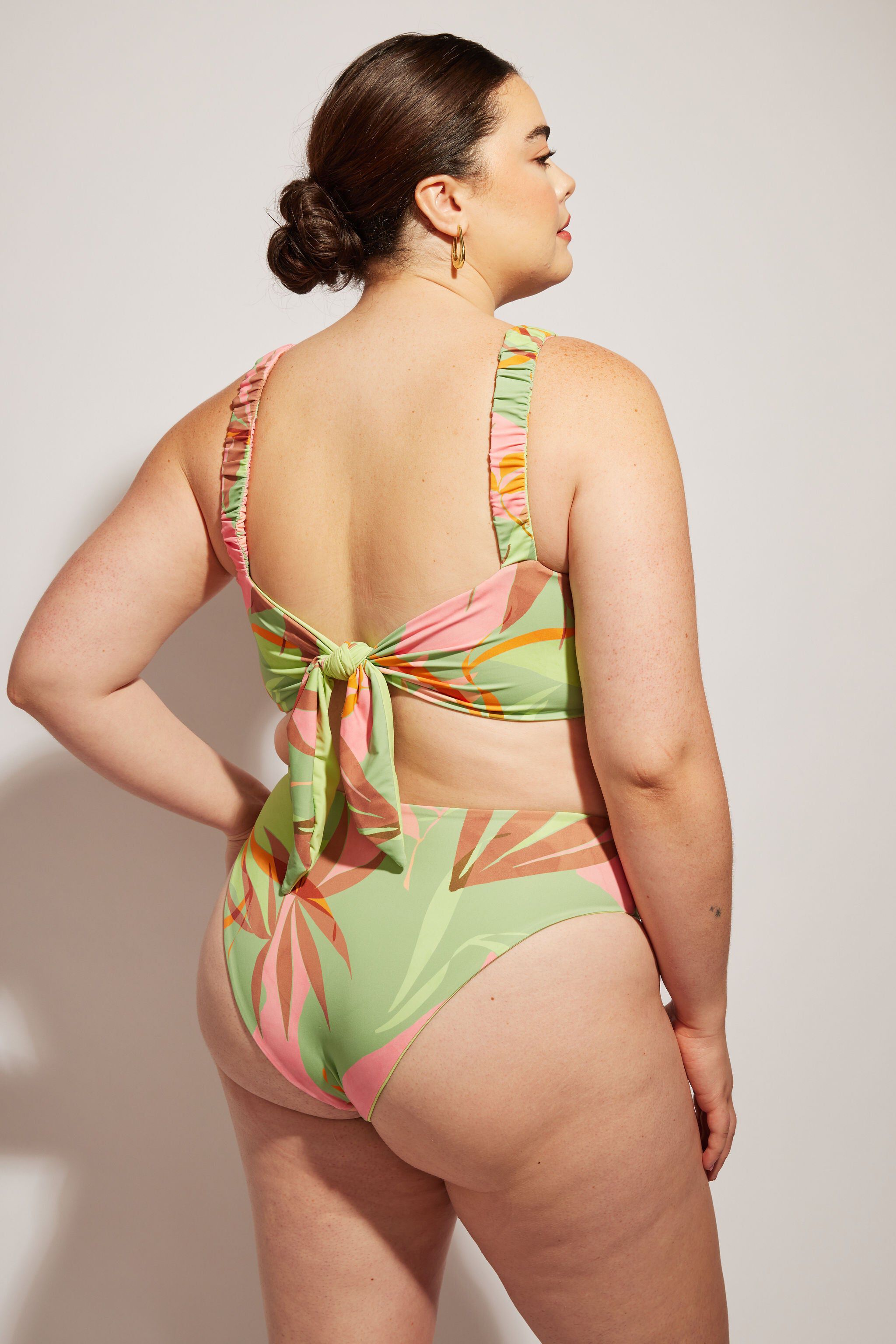 Current Bottom II, Birds of Paradise / Light Green, alternate image number 1