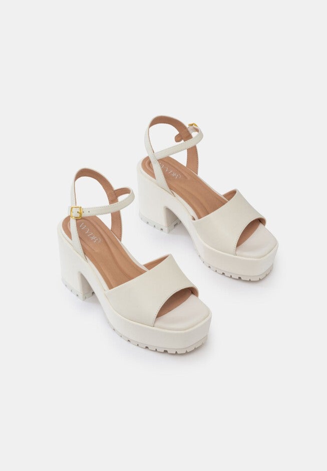Iris Clog Mary Jane, OffWhite / White, alternate image number null
