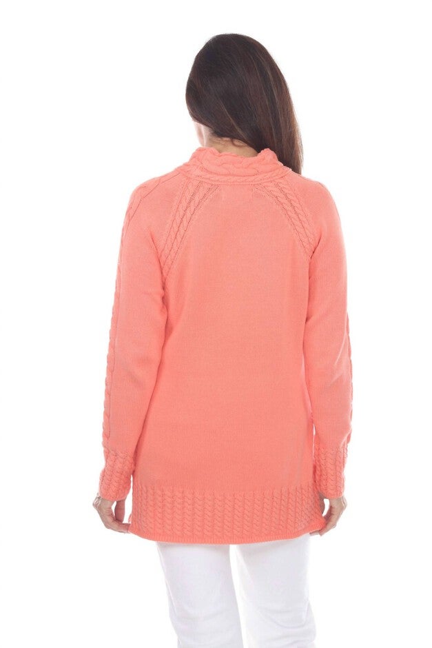 DREAM BIRD PULLOVER IN BLUSH, Blush / Orange, alternate image number 4