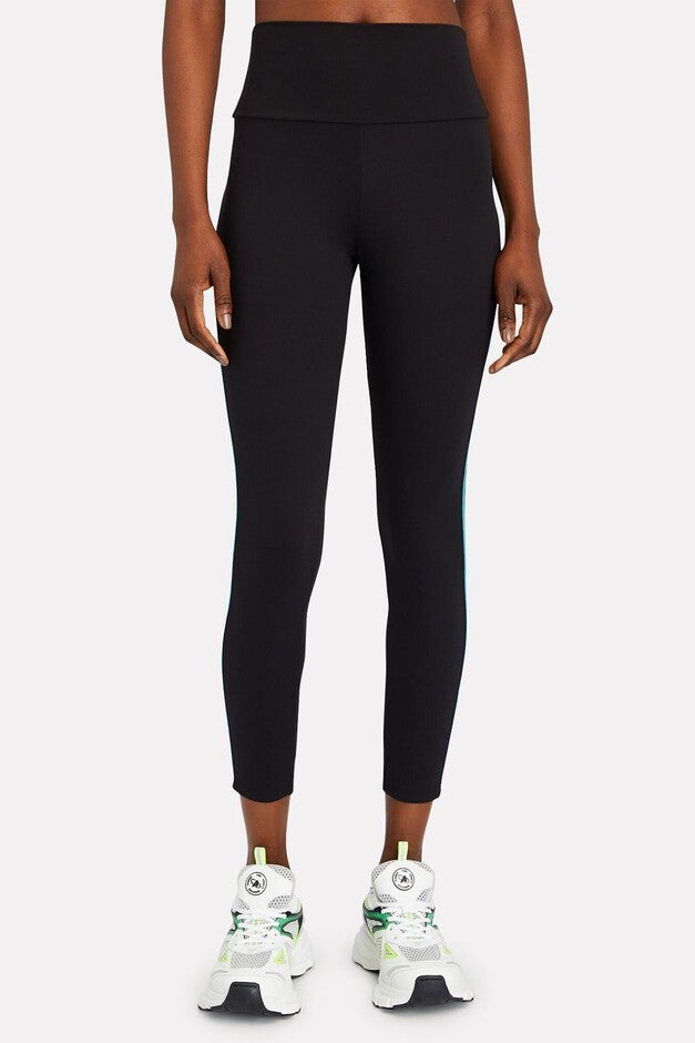 Ryder Piped Legging in Black, Black / Black, hi-res image number 0