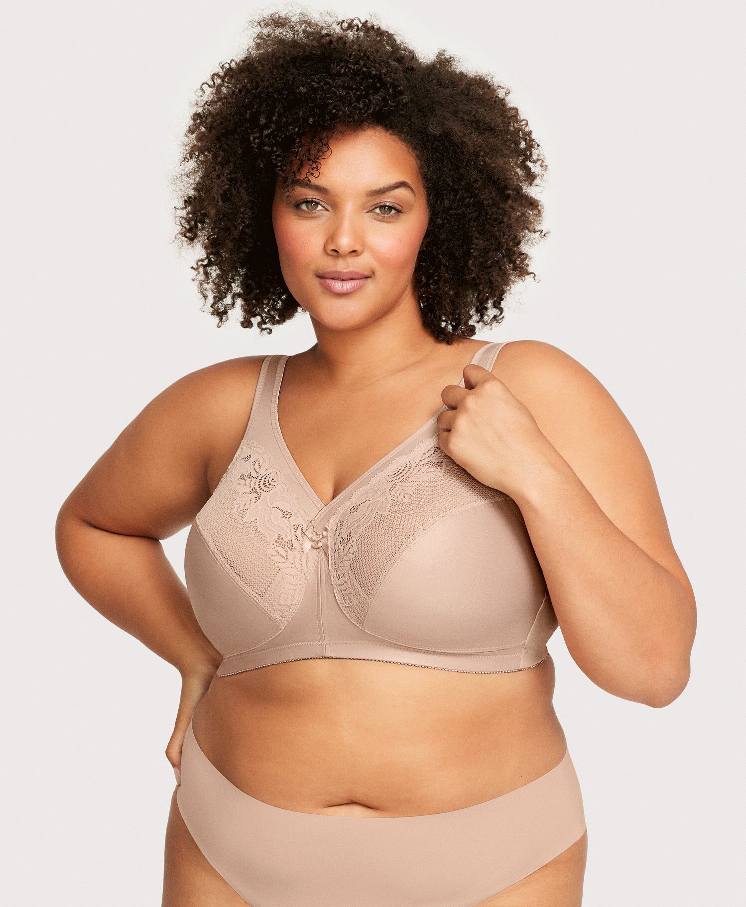 MagicLift Minimizer Bra, Cafe / Tan, alternate image number 2