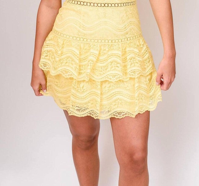 JORDEN DRESS IN CANARY YELLOW, Canary Yellow / Yellow, hi-res image number null