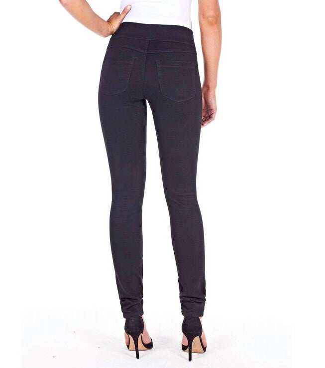 LOVE PULL-ON SLIM JEGGINGS IN INDIGO, Indigo / Light Blue, alternate image number null