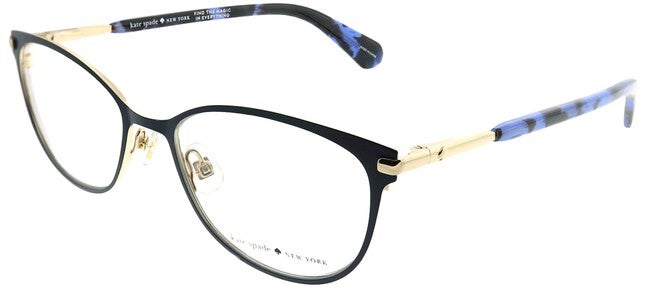 JABRIA CAT-EYE METAL EYEGLASSES IN BLUE, Blue / Light Blue, hi-res image number null