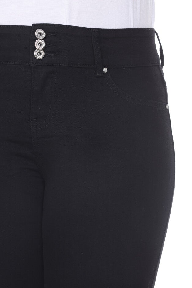 Super Stretch Denim, Black / Black, alternate image number 2