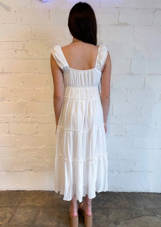 SWEETHEART MAXI DRESS, White / White, alternate image number null