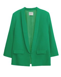 Oversized Classic Blazer in GRASS Green