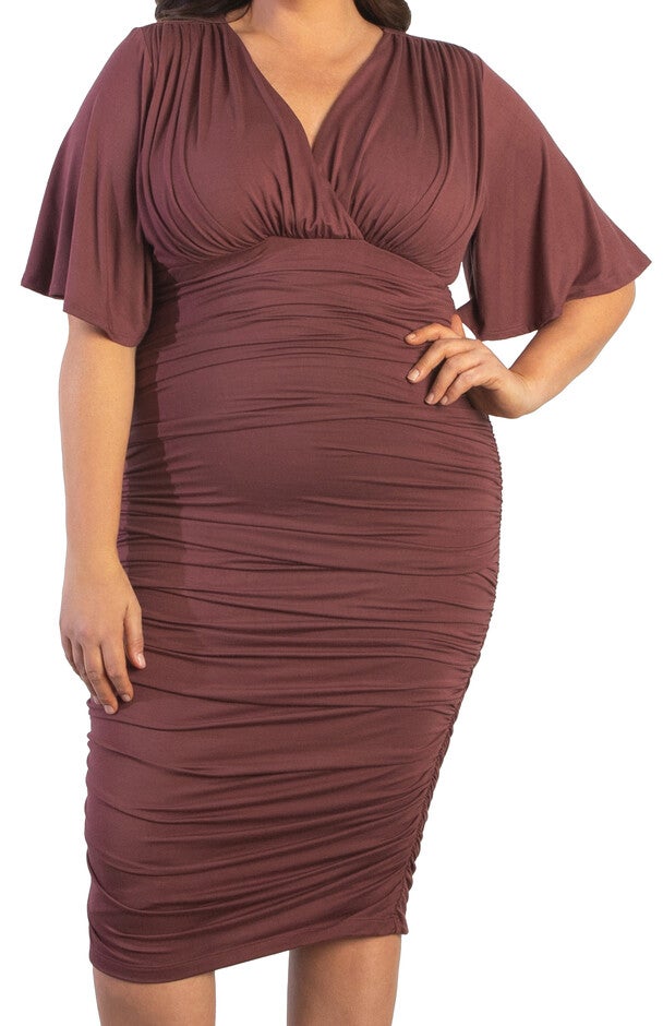Rumor Ruched Dress, , alternate image number 5