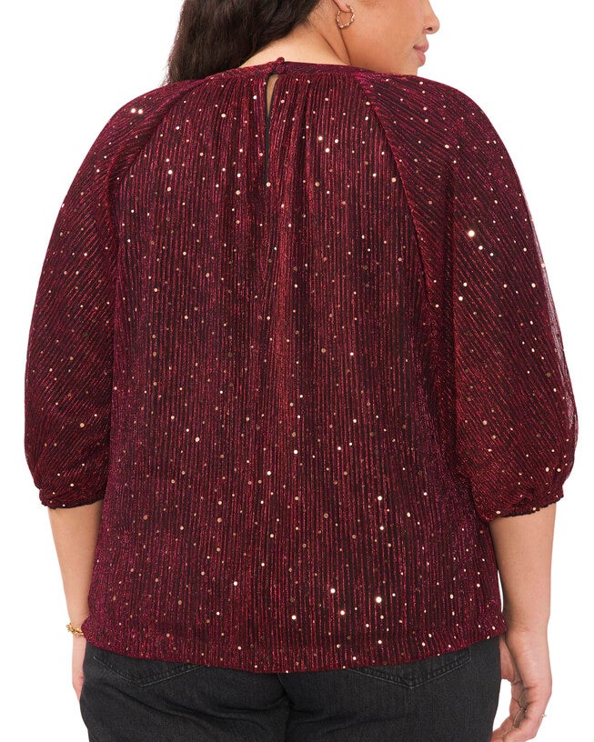 Maeve Dolman Sleeve Blouse, DARK WINE / New Wine, alternate image number null