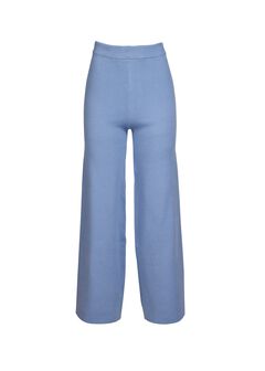 Knit Wide Leg Cropped Pant