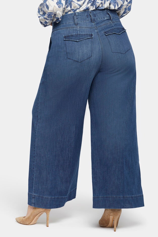 Hr Mona Wide Leg, Reminiscent / Dark Wash, alternate image number 2