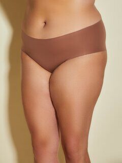 Free Cut Micro Boyshort Panty, Due / Brown, hi-res image number 0