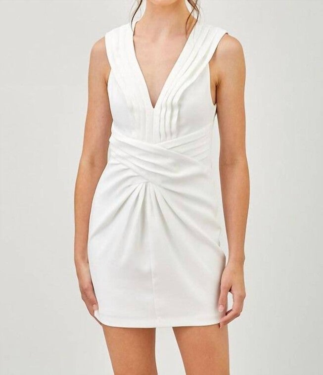 MY DESIRE DRESS IN WHITE, White / White, hi-res image number 0
