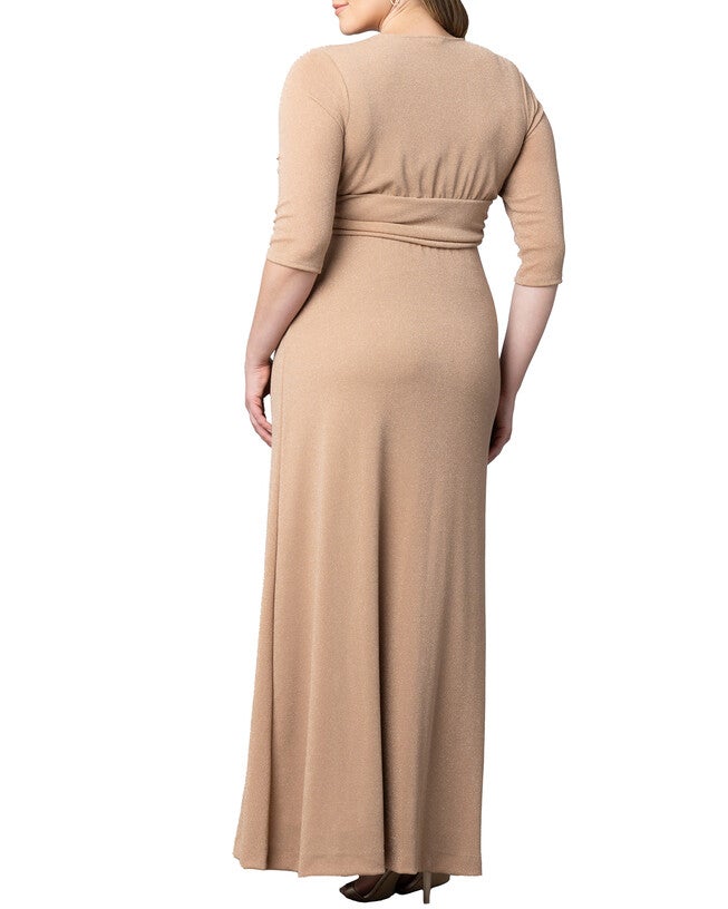Romanced by Moonlight Gown, CHAMPAGNE / Gold, alternate image number 1