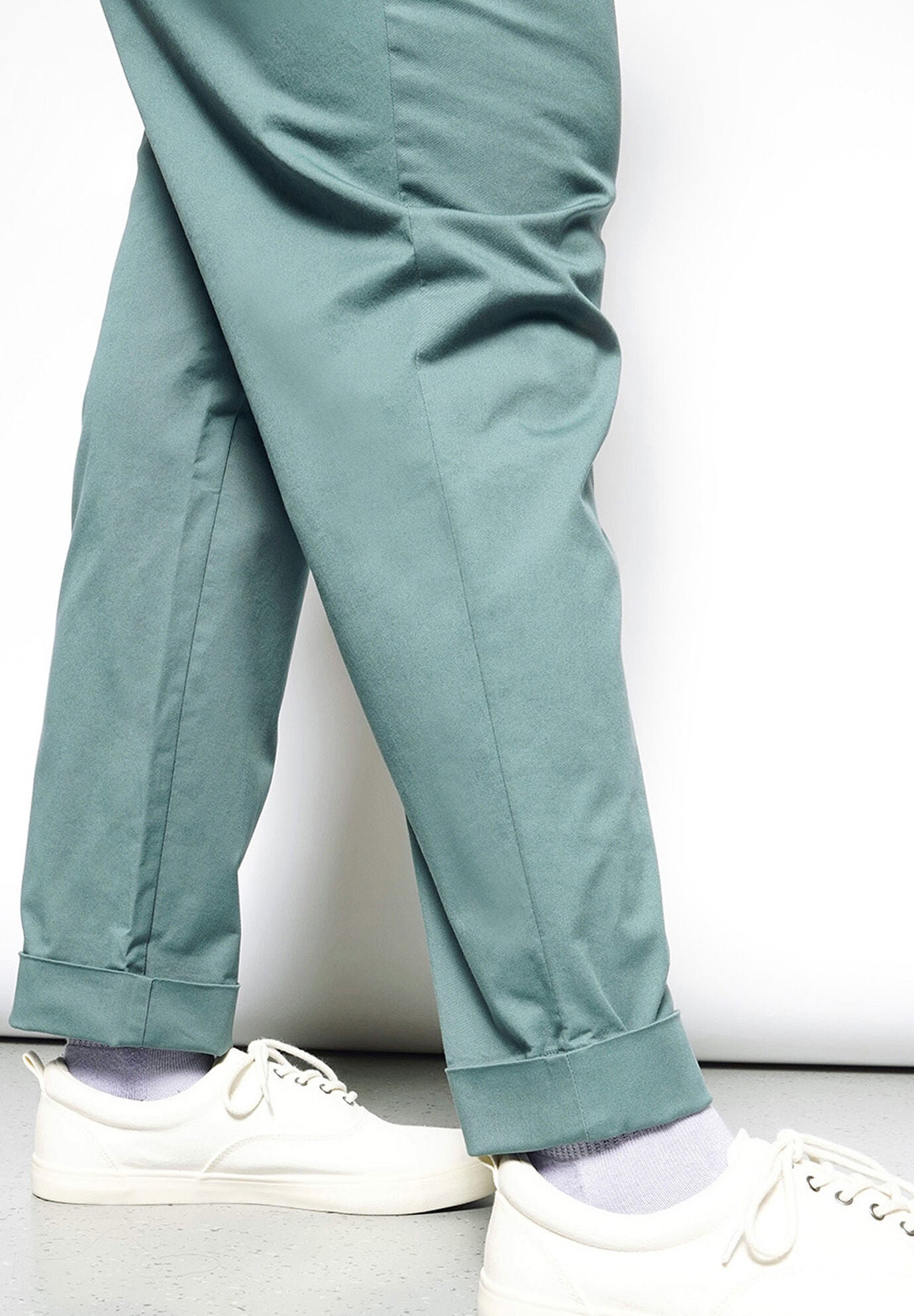 The Essential Trouser, DARK TEAL / Teal, alternate image number 3