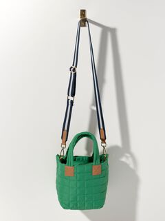 Ezra Quilted Nylon Mini Tote Cross-Body