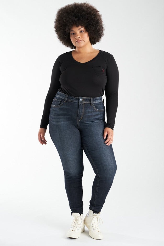 Violet High Rise Jegging, SABELLA / Dark Wash, hi-res image number 0