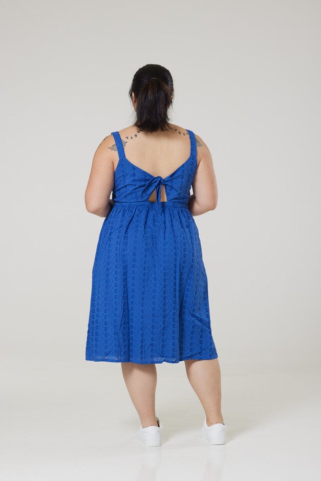 Remmy Dark Blue Dress, , alternate image number null