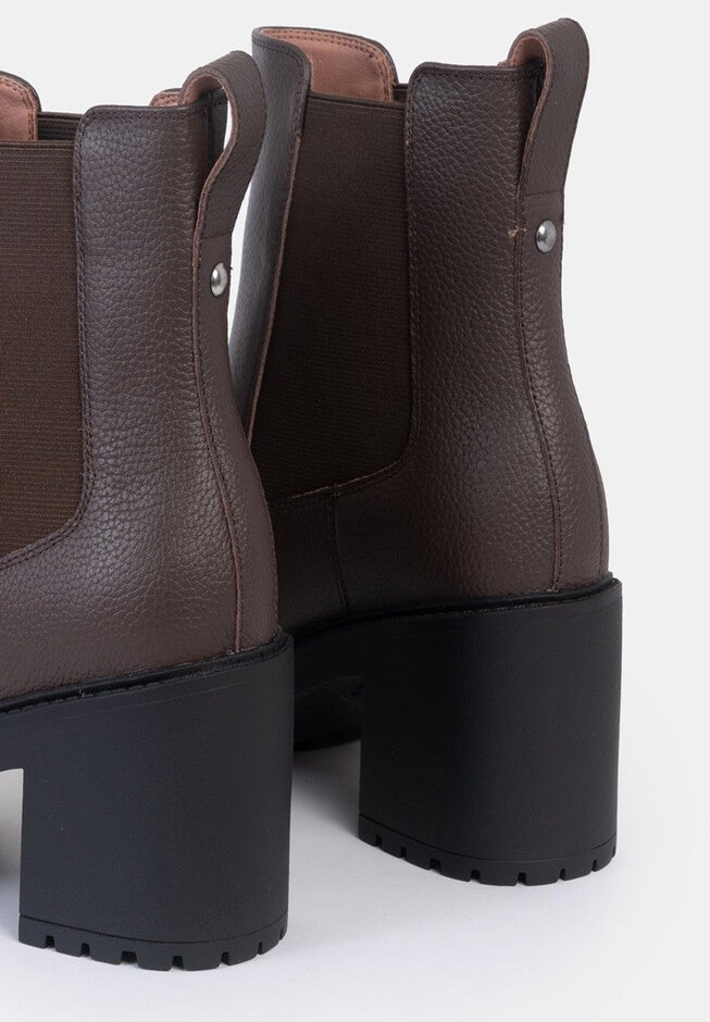Rebel Lug Heel Chelsea, Brown / Brown, alternate image number 3