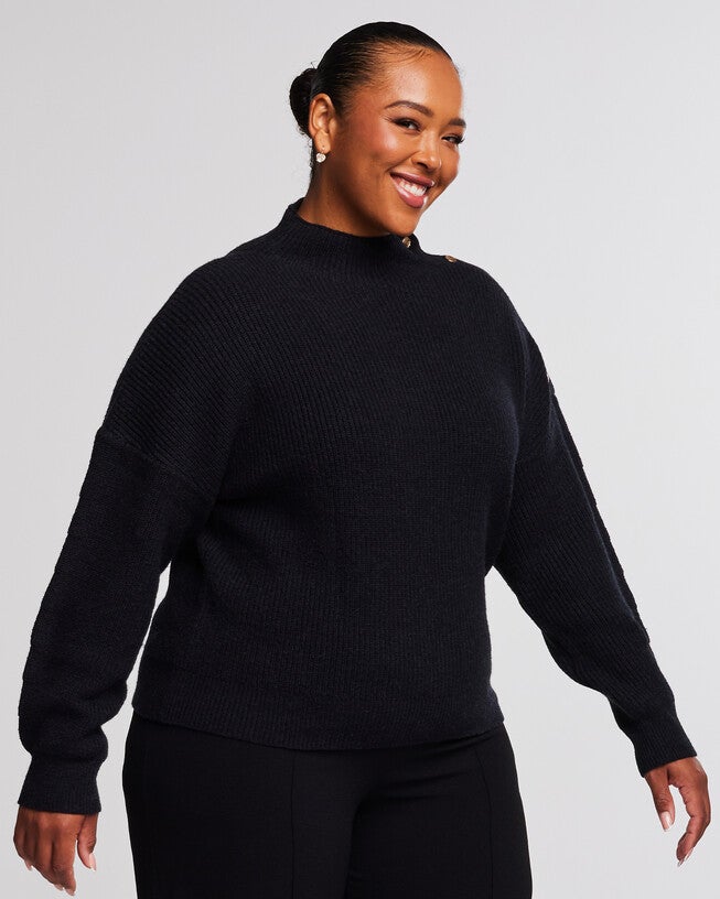 Clovelly Ribbed Turtle Neck Sweater, , alternate image number 7