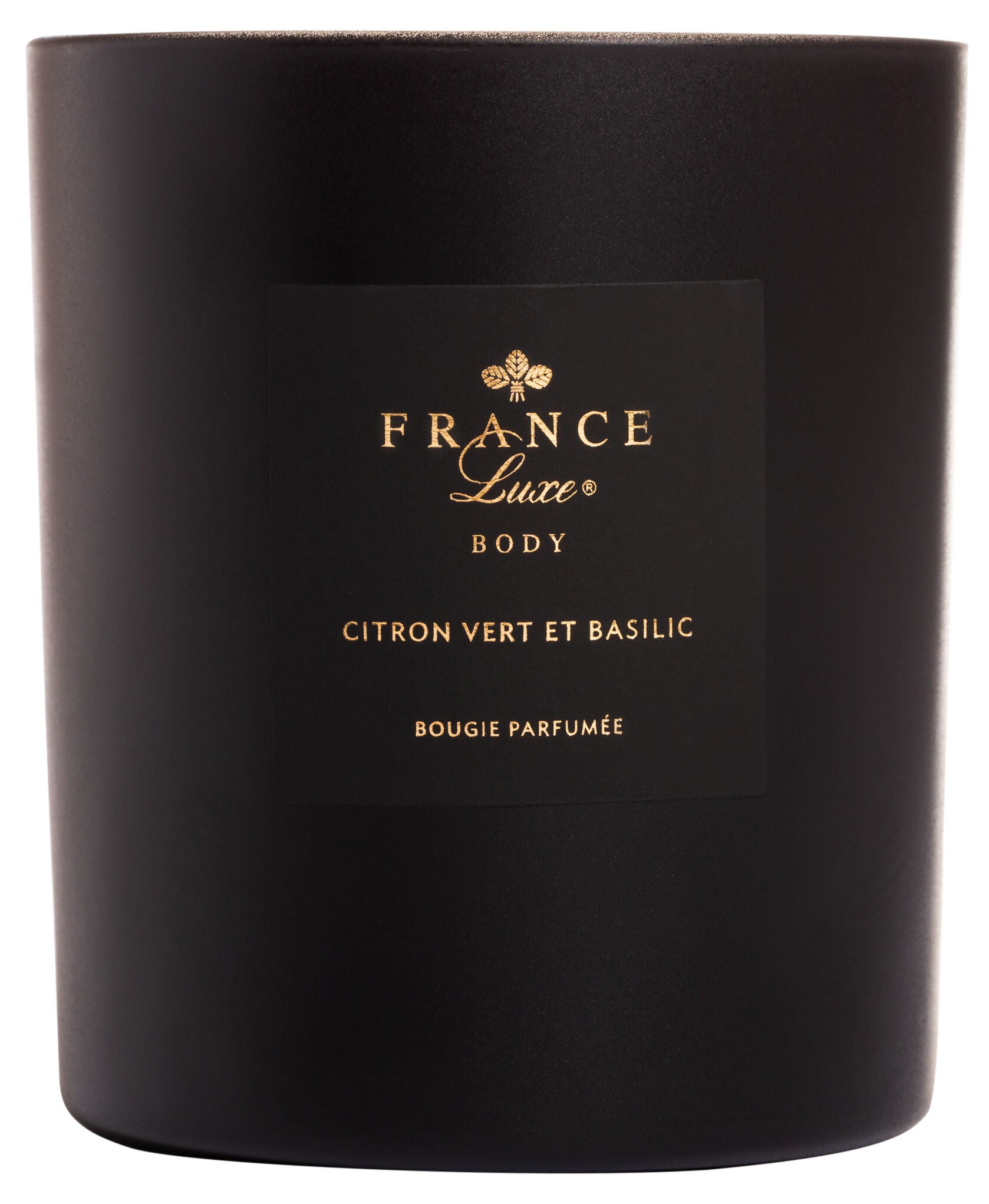 Scented Candle, Citron Vert et Basilic / Black, alternate image number 1