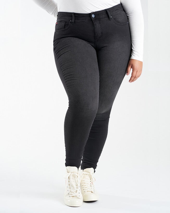 Mid Rise Skinny - Ballarie, BALLARIE / Black, alternate image number 1