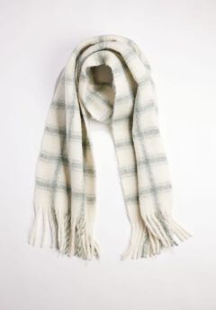 Warm Window Plaid Scarf
