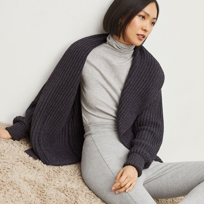 Stella Legging - Washable Ponte, Gray / Light Grey, alternate image number 3