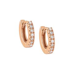 CZ Mini Huggie Earring