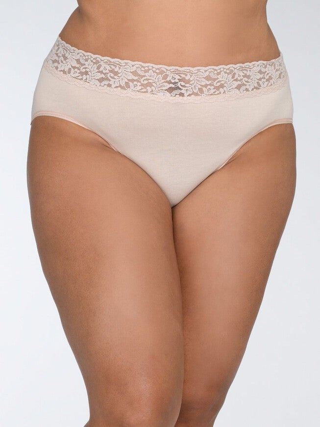 COTTON FRENCH BRIEF, CHAICHAI / Beige, hi-res image number null