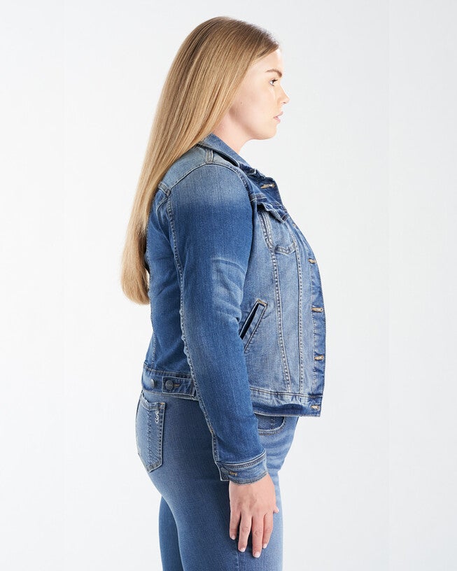 Denim Jacket, HAYDEN / Medium Wash, alternate image number 3