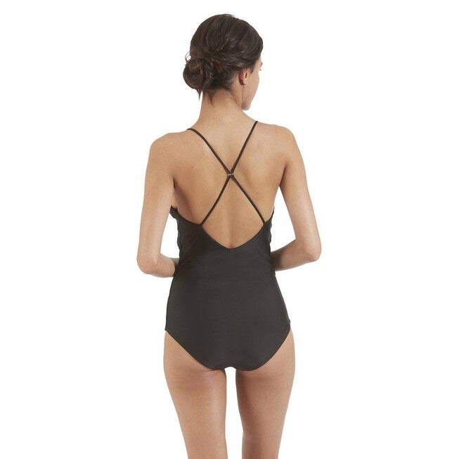 LAS PALMAS ONE PIECE NIGHT IN BLACK, Black / Black, alternate image number null