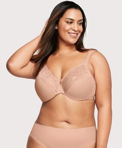Low Cut WonderWire Lace Bra