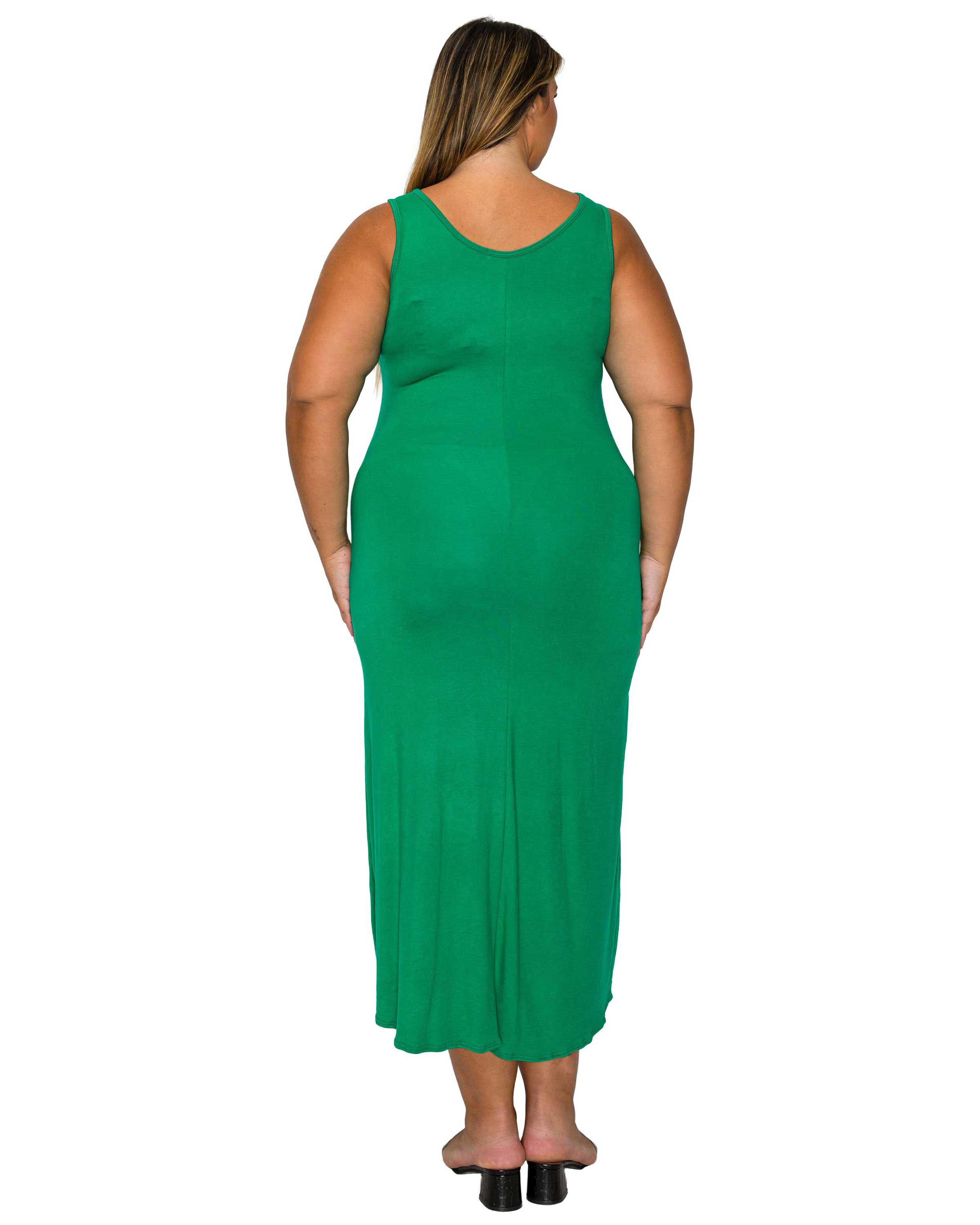Mellie Tank Dress, Kelly / Kelly Green, alternate image number 2