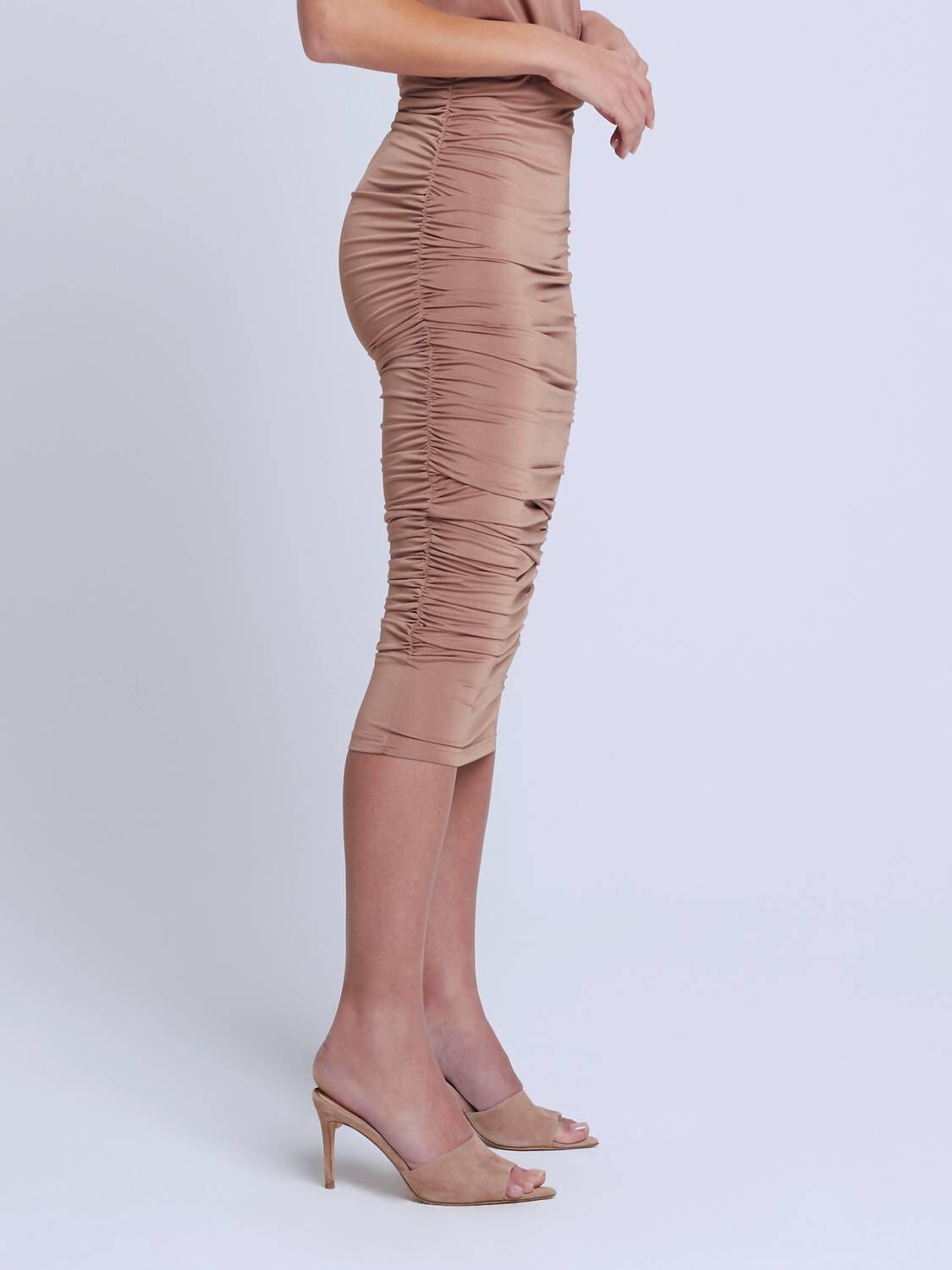 OTIS PENCIL SKIRT IN GINGER SNAP, , alternate image number 6