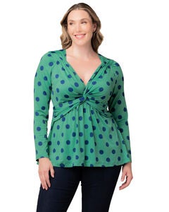 Abigail Long Sleeve Twist Top