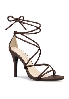 Strappy Heels Lace Up Stiletto Heel Sandals