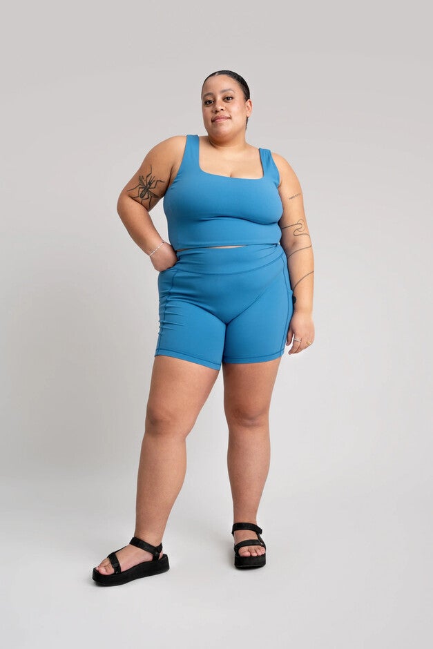 adventure performance tank, high tide / Azure Blue, alternate image number 2