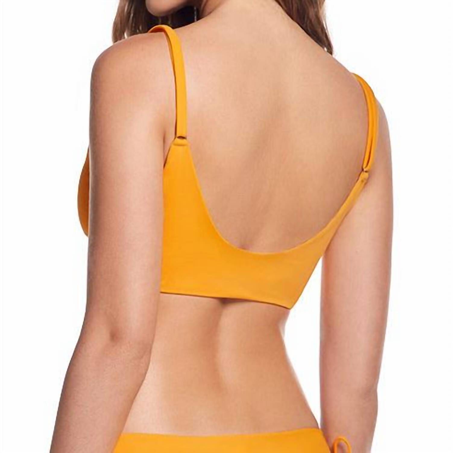 COLOR MIX CALI OTS BRA TOP IN AMBER, , alternate image number 3