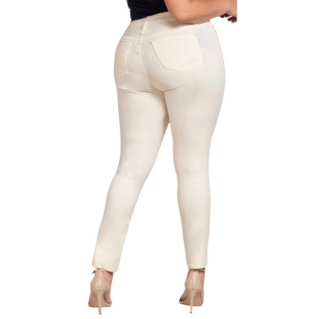 HYPERSTRETCH SKINNY JEANS, Milkshake / White, alternate image number null
