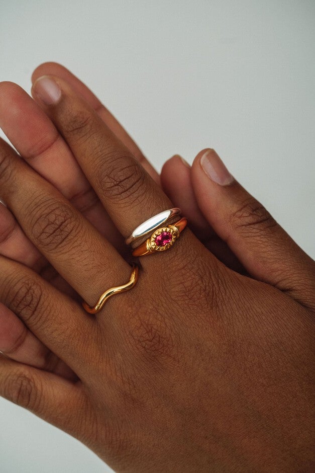 The Wiggle Ring | Gold, Gold / Gold, alternate image number 1
