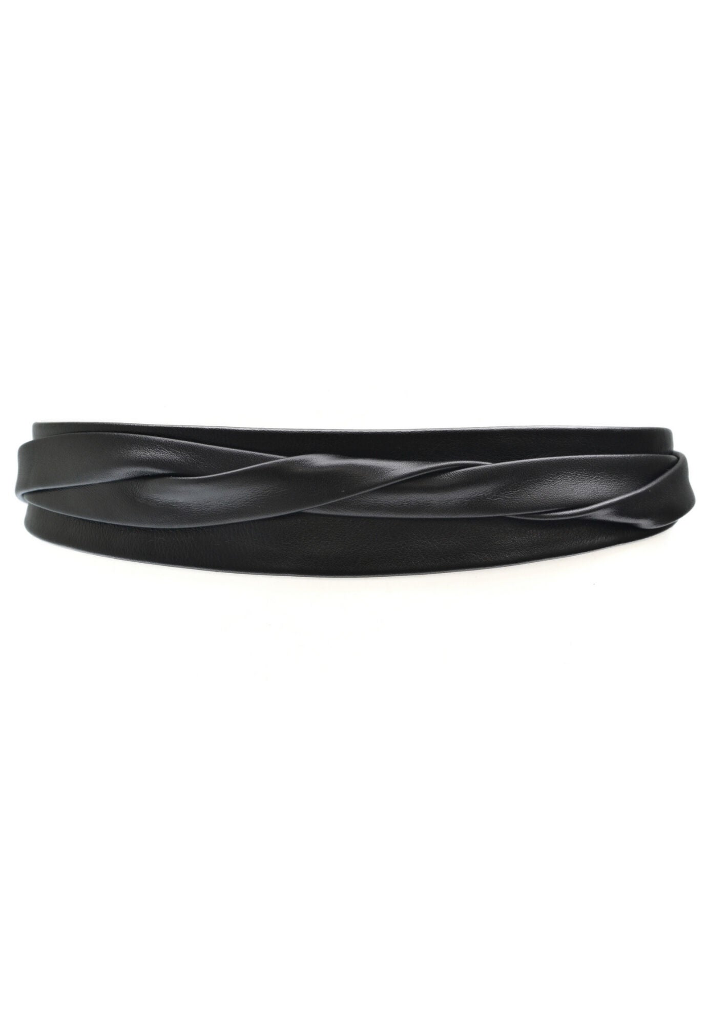 Midi Wrap Belt, Black / Black, alternate image number 1