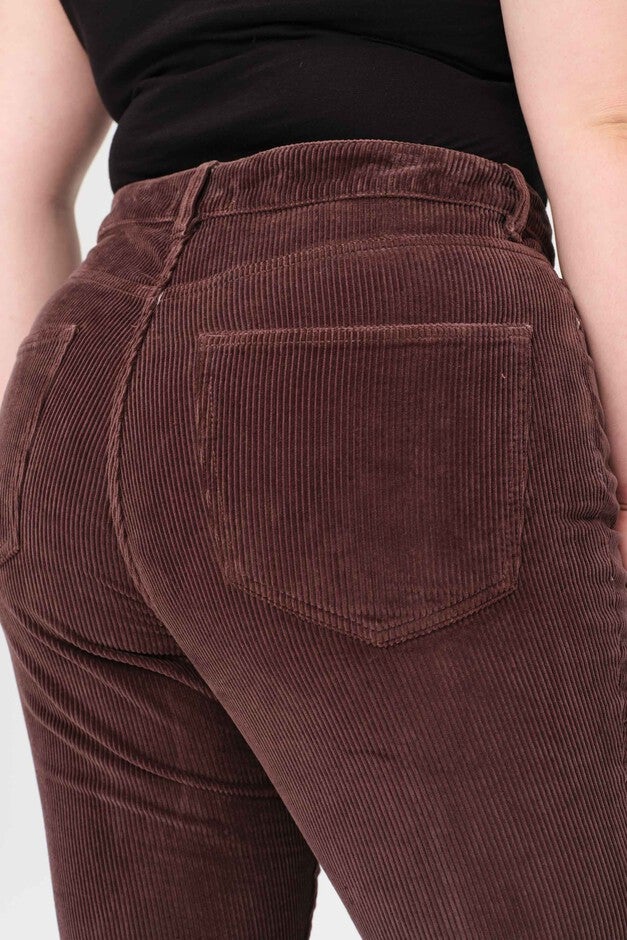 NAO PLUS - HIGH RISE BOOTCUT JEANS | AMERICANO, AMERICANO / Dark Wash, alternate image number 4
