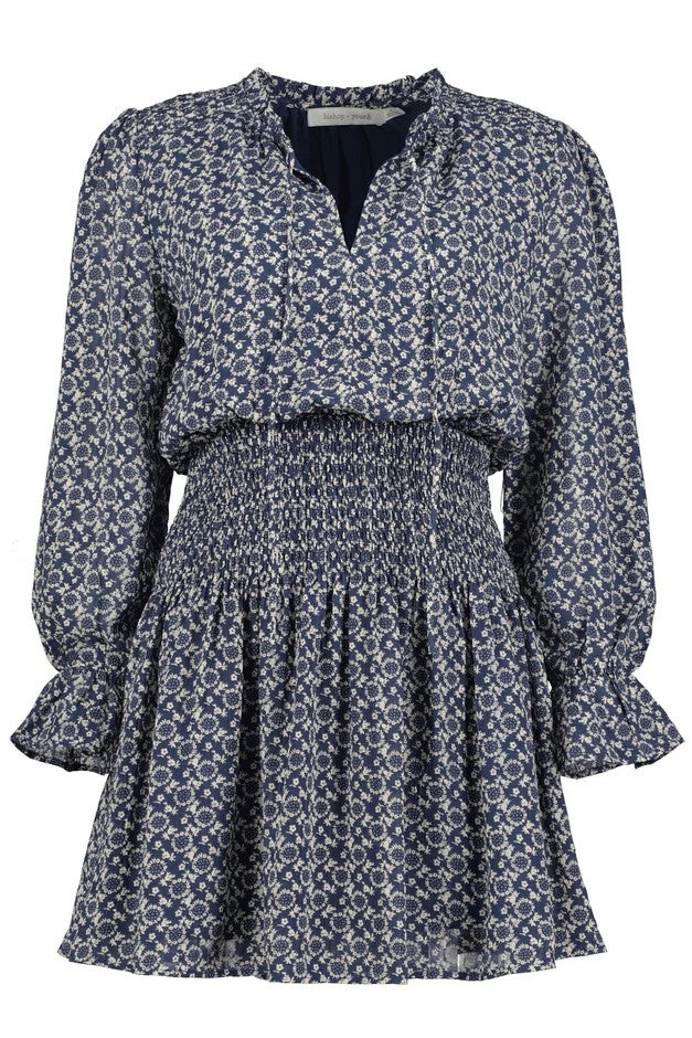 MARMONT BOHO DRESS IN MOSAIC PRINT, Mosaic Print / Black, hi-res image number null