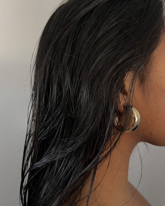 Simone Hoops Silver, , alternate image number null
